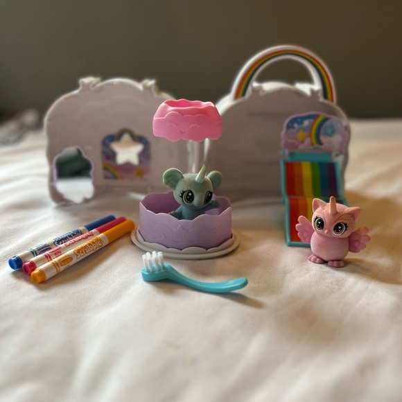 Crayola Scribble Scrubbie Cloud Clubhouse Coloring Set, 8 Pieces Toy - Picture 9 of 9